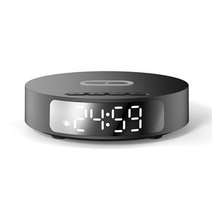 Reloj despertador digital de carga inalámbrica-Pantalla LED regulable, repetición fácil, <span class=keywords><strong>volumen</strong></span> ajustable-Tamaño compacto <span class=keywords><strong>para</strong></span> dormitorio, escritorio - Product Image 1