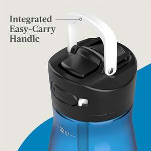 Botella Deportiva de Plástico Ecológica Reutilizable con Tapa Antiderrames y Pajita para Gimnasio - Product Image 4