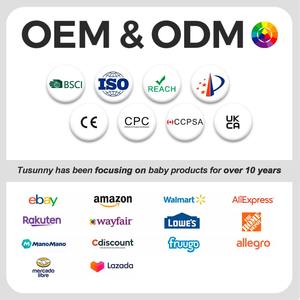 Barrière de lit de sécurité réglable en Oxford, barrière de lit pour bébé dans la chambre, anti-chute, pare-chocs de lit pour bébé, barrière de lit pliable <span class=keywords><strong>à</strong></span> bouton-poussoir - Product Image 5