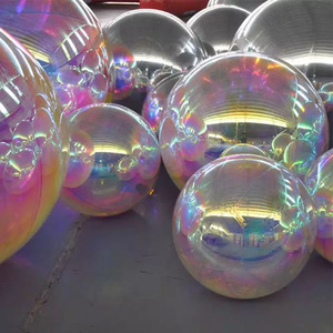 Boule miroir gonflable personnalisable pour décoration de mariage et de fête, avec couleur laser - Product Image 3