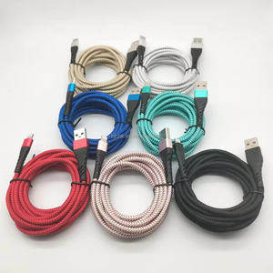 Cable de Datos de Carga Rápida USB a Micro de Nailon de 100 W de Alta Calidad y Personalización para iPhone 17 Pro Max y Samsung - Product Image 6
