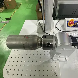Ücretsiz örnek işaretleme dikey masaüstü bilgisayar tipi 50W Fiber lazer damgalama makineleri metaller gravür fiyat satılık