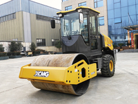 XCMG Compacteur vibrant mécanique à tambour unique officiel XS600J de 6 tonnes Prix de vente