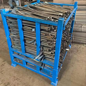 Magazzino verticale in acciaio metallo Display impilabile smontabile tessuto ripiano impilabile - Product Image 3