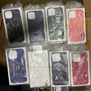 Biểu Tượng Ban Đầu Silicone Lỏng Từ Điện Thoại Di Động Túi Trường Hợp Đối Với <span class=keywords><strong>Apple</strong></span> <span class=keywords><strong>iPhone</strong></span> 12 13 14 Pro Max Từ Trường Hợp Điện Thoại - Product Image 3