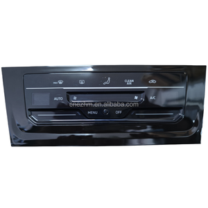 Touchez le panneau de commande de climatisation, interrupteur de commande de climatisation à cristaux liquides avec cadre noir pour Golf 7/7.5 Mk7 - Product Image 2