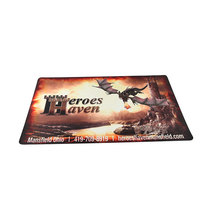 EVA — tapis de souris point de souris, bon marché, Surface en PVC PP léger, Logo personnalisé, Sublimation, blanc imprimé