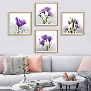 Cadeau de festival, peinture au diamant 5D aquarelle, ensembles de peinture au diamant complets, perceuse ronde, bouquet floral, artisanat pour la décoration de la fête des mères - Product Image 4