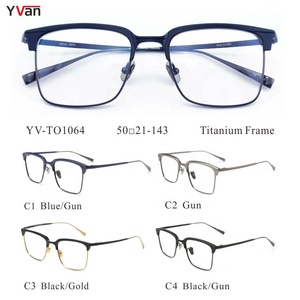 Handmade Nhật Bản Người Đàn Ông Của Tinh Khiết Titan Kính Mắt Khung Rắn Tối ưu Cao Kính Quang Học Trừ Kính Kính Khung - Product Image 5