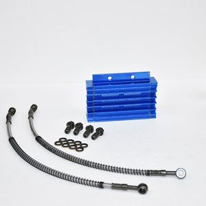 <span class=keywords><strong>Radiateur</strong></span> refroidi à l'huile en alliage d'aluminium CNC pour <span class=keywords><strong>50CC</strong></span>-160CC Moto Dirt Bike Pit Bike ATV QUAD - Product Image 3