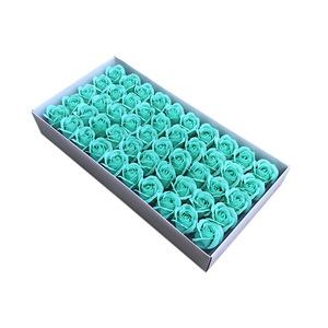 Singolo 3-Tier sapone solubile in acqua fiore di rosa sapone fatto a mano <span class=keywords><strong>Bouquet</strong></span> di fiori per matrimonio regalo di compleanno ufficio decorazione - Product Image 5