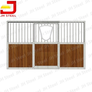 Vendita calda moderna stabile di plastica permanente del cavallo stalle forniture per la vendita - Product Image 5