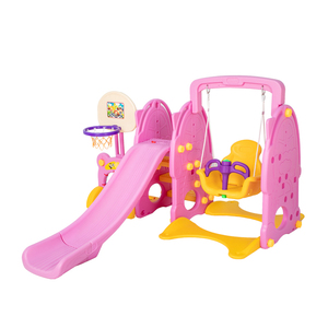 Juego de Tobogán Infantil para Interiores con Escalera Segura, Construcción de Plástico Resistente, Colores Brillantes para la Diversión de los Niños Pequeños - Product Image 1