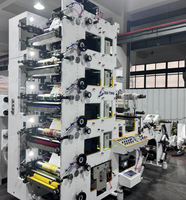 Mesin Cetak Kertas Thermal 5 Warna Model RTRY-420 dengan Pemotongan Rotary Die