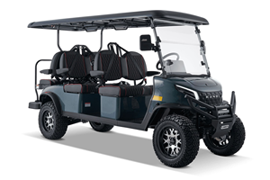 Bán buôn điện Golf giỏ hàng sáu chỗ ngồi 150AH 48V pin thép vật liệu nhựa 5KW nhôm EEC CE Dot GCC phê duyệt <span class=keywords><strong>Buggy</strong></span> - Product Image 4