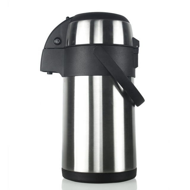 New Hotel Household 304 Stainless Steel Vacuum Insulation Pot Pneumatic Insulation Kettle