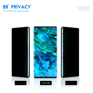 Protector DE PANTALLA DE PRIVACIDAD DE alta transparencia Hidrogel suave Protector de pantalla antiespía Rollo de película para teléfonos móviles y cámaras - Product Image 4