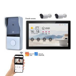 2K Độ phân giải chuông cửa hiwink biệt thự an ninh hệ thống liên lạc với <span class=keywords><strong>Camera</strong></span> An Ninh cọ công nhận 6 màn hình trong nhà hỗ trợ tuya - Product Image 1