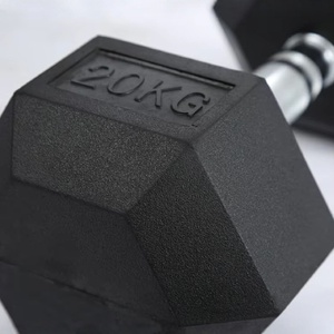 Équipement <span class=keywords><strong>de</strong></span> fitness pour hommes et femmes, haltères hexagonaux recouverts <span class=keywords><strong>de</strong></span> caoutchouc pour la musculation des bras en <span class=keywords><strong>salle</strong></span> <span class=keywords><strong>de</strong></span> <span class=keywords><strong>sport</strong></span>, tendance <span class=keywords><strong>de</strong></span> la musculation - Product Image 3