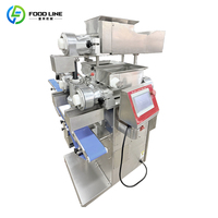 Machine à encruster multifonctionnelle automatique en acier inoxydable pour la fabrication de gâteaux de lune, de mochi, de kibbeh et de pâtisseries farcies
