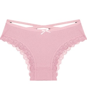 2026 kadın seksi günlük Hipster külot nefes rahat düşük bel iç çamaşırı dantel kenar örme günlük - Product Image 5