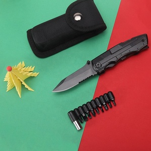 Alicates multiherramienta plegables, cuchillo con Destornilladores, recubrimiento negro, superventas - Product Image 4