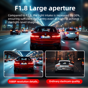 Dash <span class=keywords><strong>Cam</strong></span> Anteriore e Posteriore con SIM 4G e Cloud, DVR Auto con App Live HD, Telecamera a 2 Lenti, Dashcam WiFi GPS con Prevenzione degli Aggressori in Fuga - Product Image 3