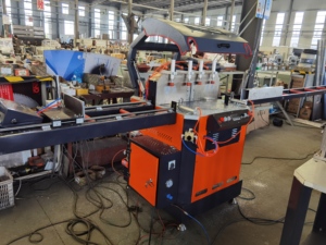Eworld Any-Angle Single Head Motor Bearing Cutting <b>Saw</b> 2.2KW 380V/220V High-Accuracy for Aluminum Window <b>Door</b> Making Machinery - Product Image 4