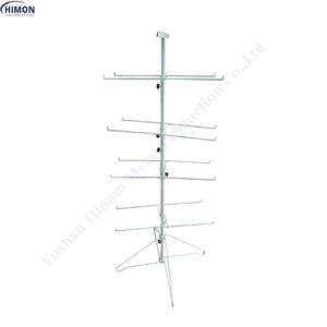 Expositor de pie giratorio con alambre para colgar pantuflas y sandalias de mujer - Product Image 5