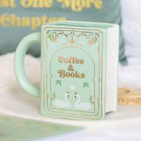 Nouvelle Tasse à Café en Céramique 3D Personnalisable avec Logo, Motif Floral, Blanche, Bleue et Rose, Mignonne et Créative, avec Poignée, Idéale pour un Cadeau (2026)