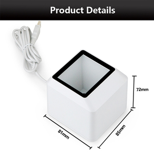 Escáner de Código de Barras de Escritorio JINGXIN de Formato Grande, Lector de Códigos QR 1D 2D Omni, Manos Libres, Plug-and-Play, USB, CMOS - Product Image 6