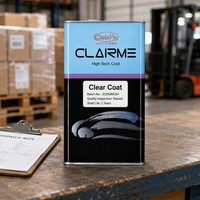 Vernis automobile acrylique 2K à séchage rapide, finition lisse sans effet peau d'orange, brillant UV pour réparation rapide