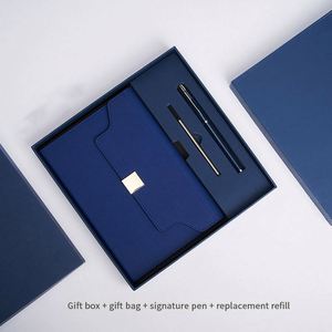 Ensemble de carnets de notes haut de gamme avec logo, ensembles promotionnels pour entreprises, cadeaux d'hommage pour cadres et personnel de bureau - Product Image 3