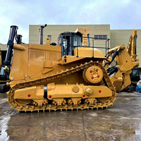 Gebrauchter Cat D10 Bulldozer aus Japan, Original-Lackierung, D10R D8K D8N D9N D11 Raupentraktor mit Aufreißer, Einsatzbereit, Cummins-Motor