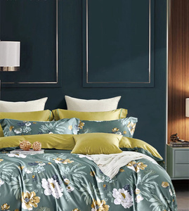 Juego <span class=keywords><strong>de</strong></span> edredón <span class=keywords><strong>de</strong></span> algodón con estampado, <span class=keywords><strong>de</strong></span> lujo, con fundas <span class=keywords><strong>de</strong></span> almohada, <span class=keywords><strong>2023</strong></span> - Product Image 2