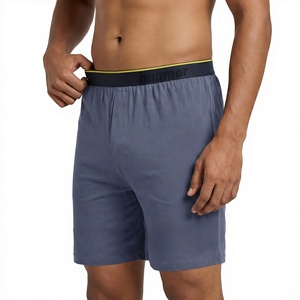 Men's Athletic Long Leg Breathable Mid-Rise <b>Boxer</b> Shorts Lightweight 100% Cotton Soft Knit Fabrics <b>Custom</b> Made Logo Direct - Product Image 5