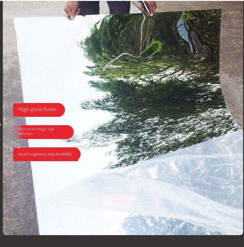 Computer Earleier Thick PC silver mirrored floor tiles, suitable for wedding stage aisle ...
