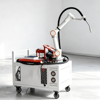 Cobot de soudage à 6 axes, bras robotique collaboratif automatique pour le soudage de l'acier au carbone, de l'acier inoxydable et de l'aluminium