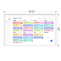 Planificateur électrique Whale Framely App pour l'organisation quotidienne des enfants, tablette Android murale, écran tactile numérique de 15,6 pouces, calendrier numérique