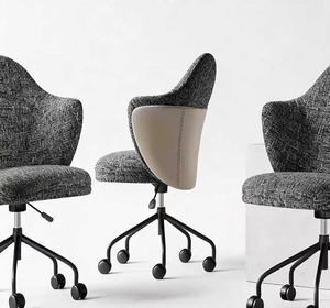 Silla de Computadora de Lujo Ligero, Silla para el Hogar, Silla de Oficina, Respaldo Cómodo, Silla Giratoria, para Estudio, Lectura, Escritorio - Product Image 6