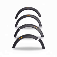 Élargisseurs d'ailes en ABS pour Toyota Hiace 2005-2019 Van, extensions de passage de roue larges, accessoires extérieurs, kit de garde-boue de voiture
