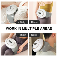 Appareil de massage des tissus profonds sans fil avec chauffage intelligent et intensité réglable