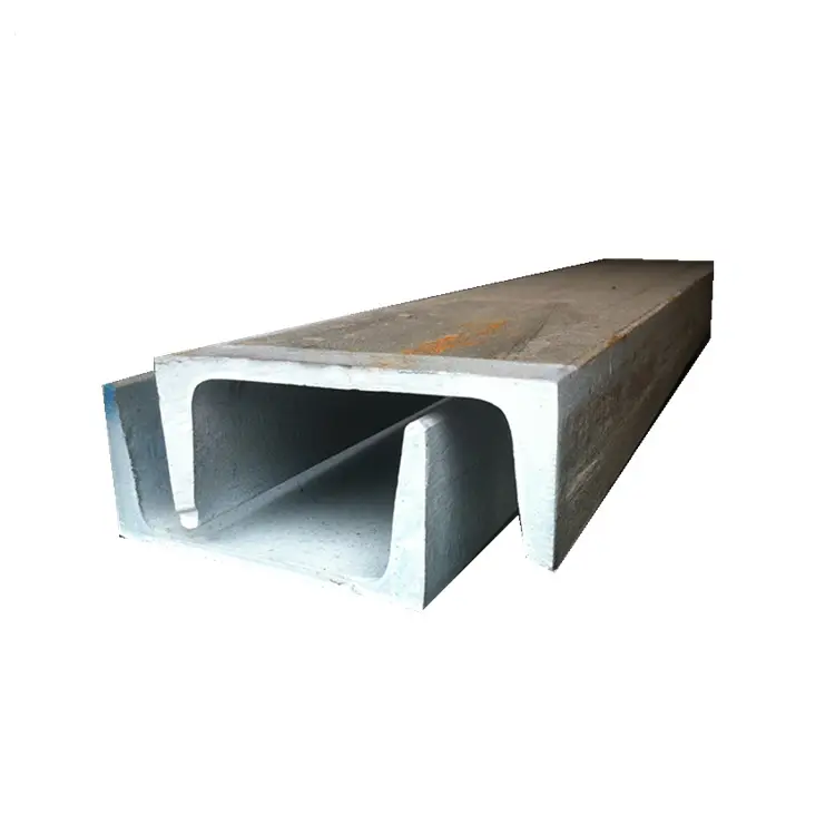 HDG Hot dip Galvanized C Structure RUC Channel 80 x 40 75mm C Channel Angle bar H beam I beam