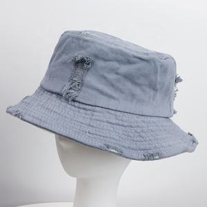 KY été produits seau chapeau personnalisé en détresse cravate teinture lavage pêcheur chapeau - Product Image 2