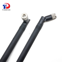 Antena de goma de alta ganancia de comunicación inalámbrica OEM ODM 9dBi 2,4G macho de G WiFi