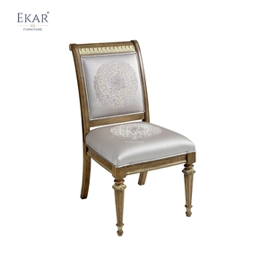 Meubles EKAR |   Chaise de salle à manger Regency Medallion Heritage - Sièges classiques américains de luxe - Product Image 2