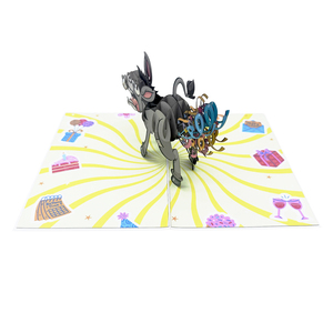 Best Selling <b>Handmade</b> Pony Thanksgiving Birthday Pop Top Trending Custom Design <b>Paper</b> Crafts Hanoi Gift Offset Printing Animal - Product Image 4