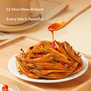 Acciughe Jinzai <span class=keywords><strong>di</strong></span> Acqua Profonda, <span class=keywords><strong>Specialità</strong></span> Hunan, Snack Piccante Pronto da Mangiare, 12g*20 Confezioni, Essiccate, Conservazione a Temperatura Normale 240°. - Product Image 3