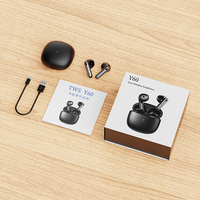 Écouteurs sans fil TWS personnalisés HiFi stéréo sport LED batterie intra-auriculaire JL suppression de bruit double micros étanches pour 5.3 IPX4