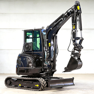 LIVRAISON GRATUITE Mini-excavatrice de 3,5 tonnes CE EPA 5, moteur sur chenilles, excavatrice de 1, 2 et 3 tonnes, petite pelle pour la maison et la ferme - Product Image 1